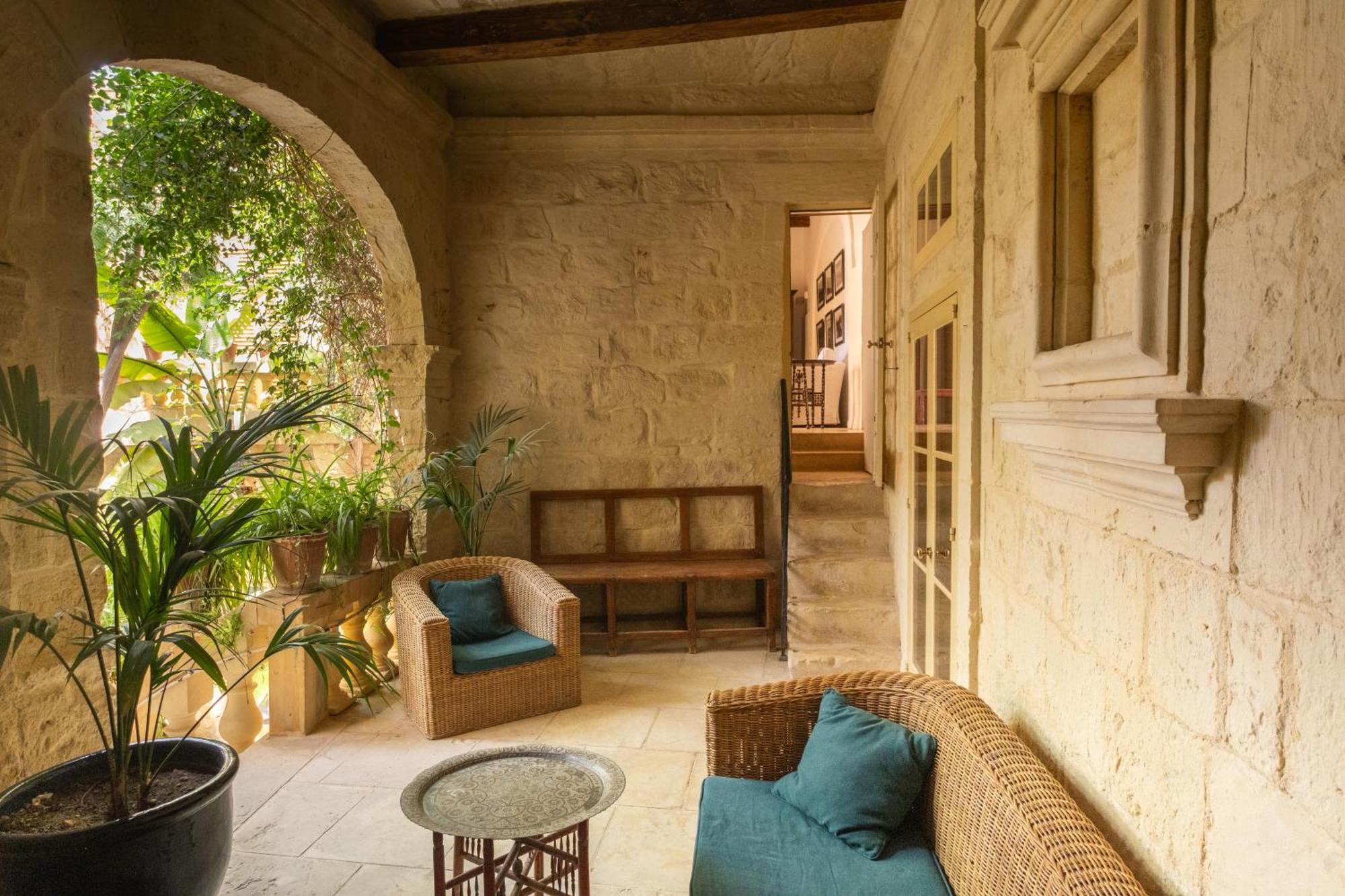 Casa San Rocco - Luxurious Grand 18Th C. Palace With Gardens & Pool Hal Ghaxiak Exteriör bild