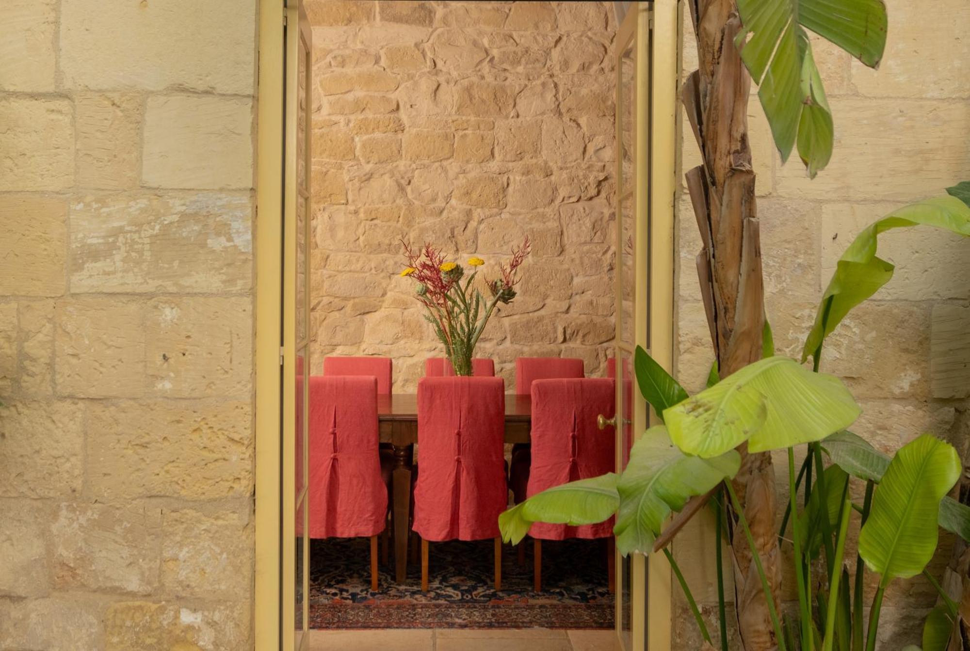 Casa San Rocco - Luxurious Grand 18Th C. Palace With Gardens & Pool Hal Ghaxiak Exteriör bild