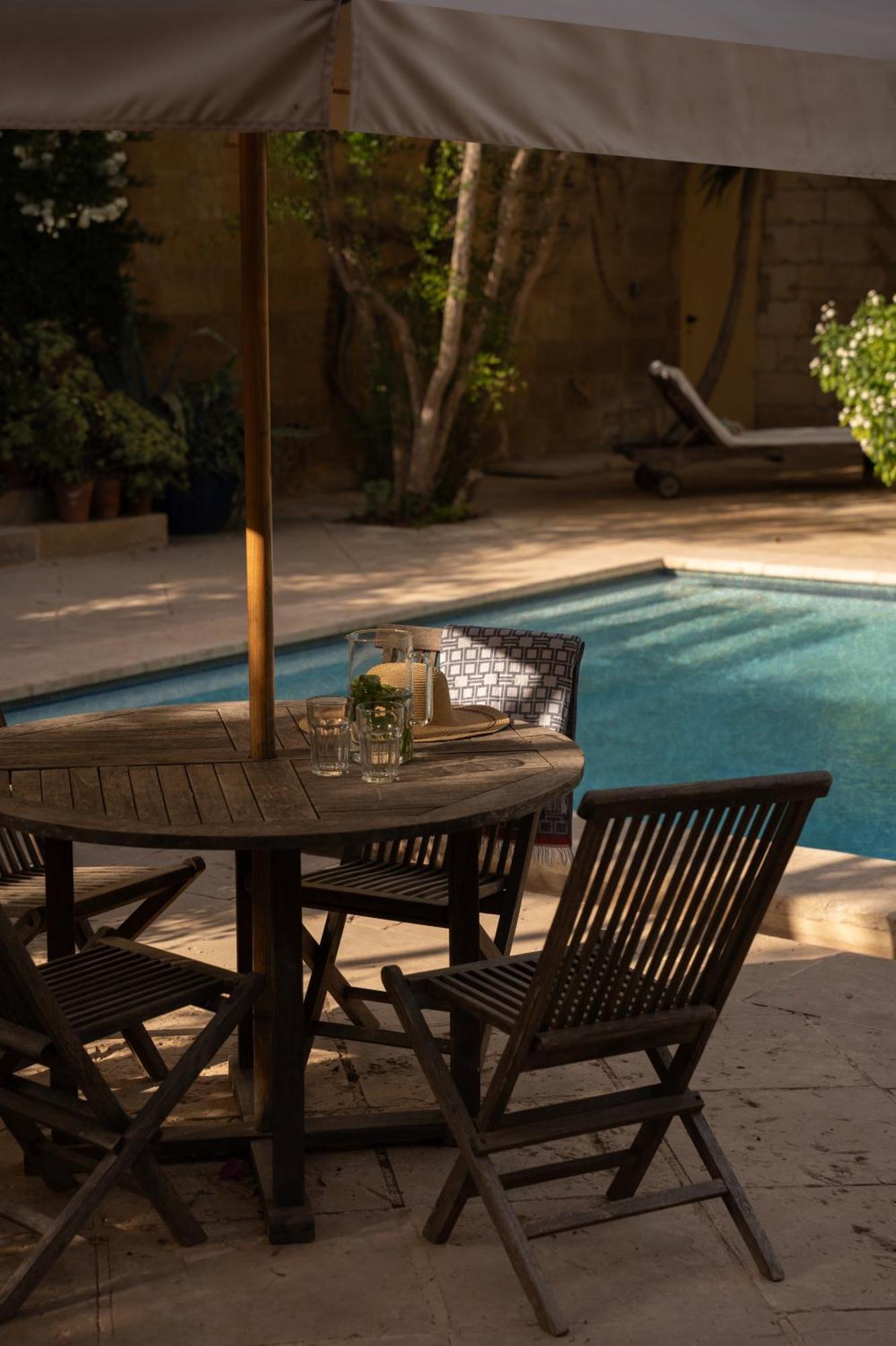 Casa San Rocco - Luxurious Grand 18Th C. Palace With Gardens & Pool Hal Ghaxiak Exteriör bild