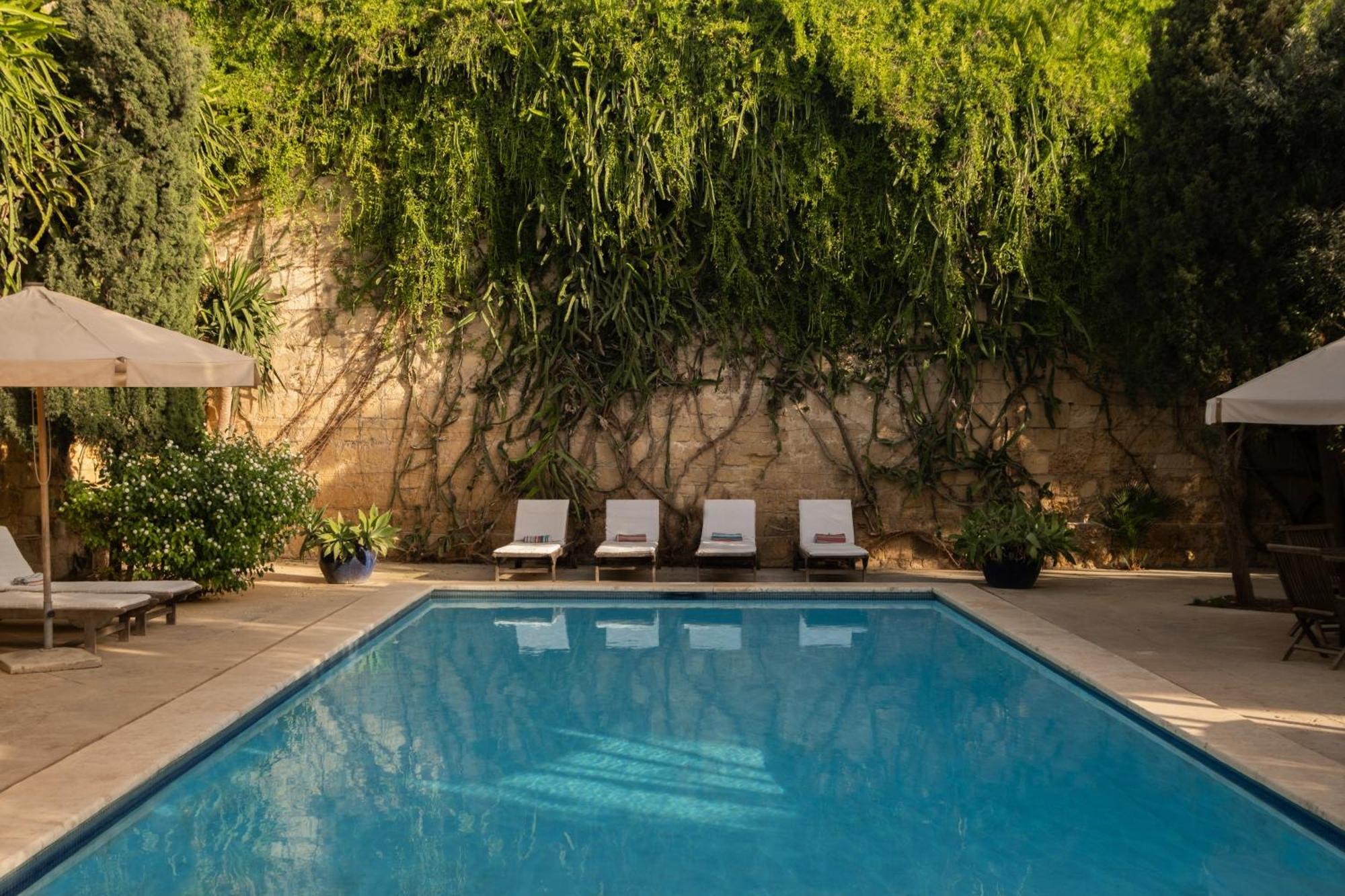Casa San Rocco - Luxurious Grand 18Th C. Palace With Gardens & Pool Hal Ghaxiak Exteriör bild