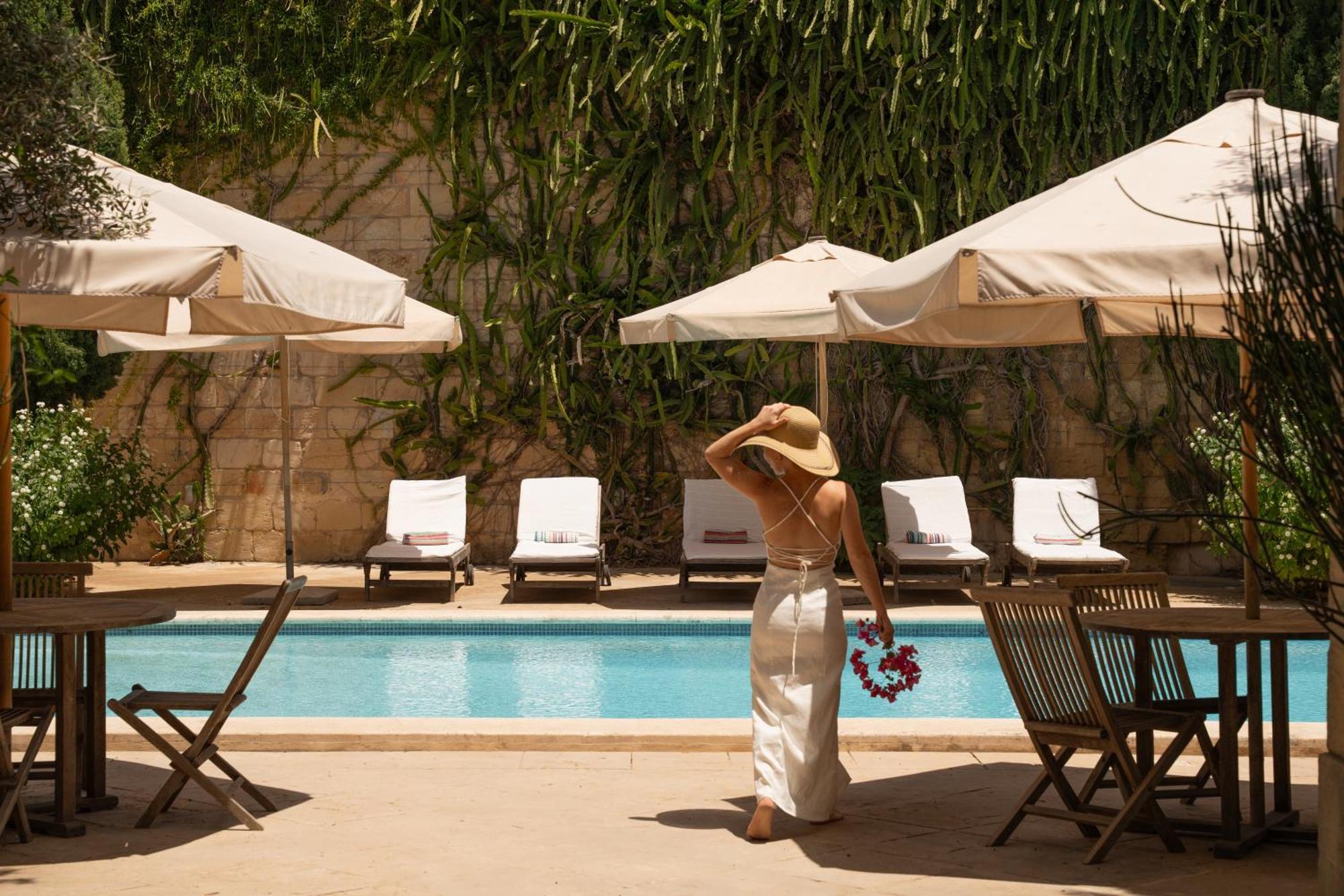 Casa San Rocco - Luxurious Grand 18Th C. Palace With Gardens & Pool Hal Ghaxiak Exteriör bild